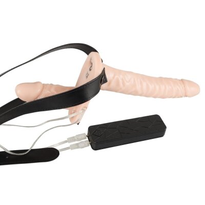 Doppel Strap On Duo Umschnall Dildo Vibration