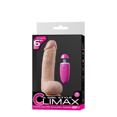 Natur Vibrator realistisch "G Girl Style Climax" USB