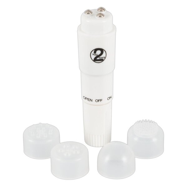 Vibrator Mini Klitoris Stimulator Vibration Compact Pro weiss