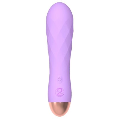 Vibrator Mini Klitoris Stimulator Vibration Cuties Mini Vibe Lila Reizstruktur