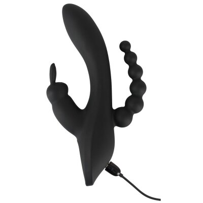 Tribrator Vibrator G-Punkt Klitoris Anus Stimulation Triple G-Spot Vibrator USB
