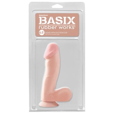Basix Dong Dildo Saugfuß Anal Vaginal 19 cm...