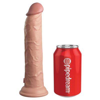 Penisvibrator King Cock 9“ Silicone Cock with Remote