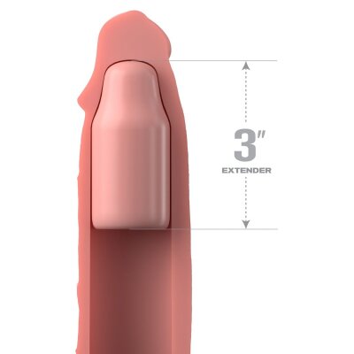 3“ Silicone X-tension Penis Sleeve Penis Hülle...