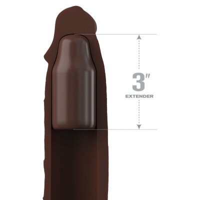3“ Silicone X-tension Penis Sleeve Penis Hülle...