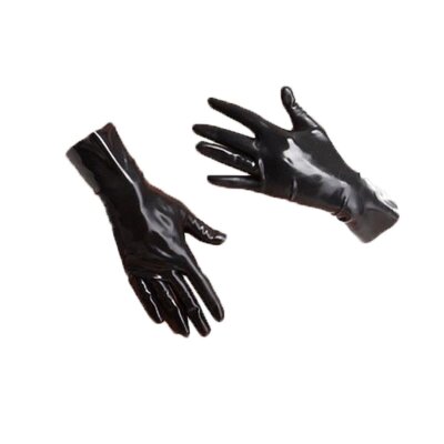 bellavib® 100% Natur Latex Gummi Handschuhe kurz L=22cm